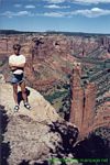 USA 1999 - Spider Rock in Canyon de Chelly N.M.